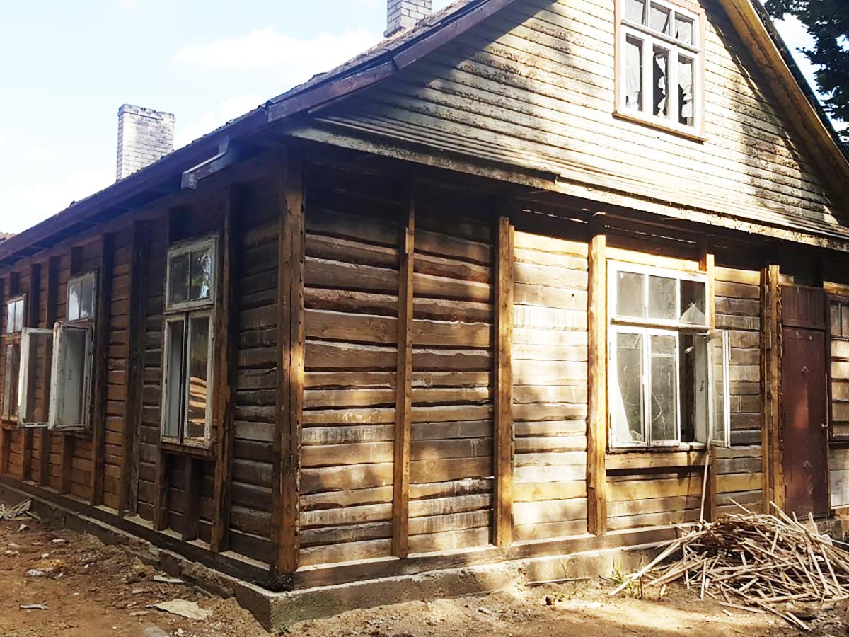 Seno karkasinio namo rekonstrukcija. Šiltinimas 365